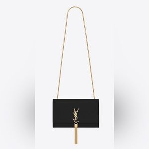 YSL KATE MEDIUM CHAIN BAG WITH TASSEL